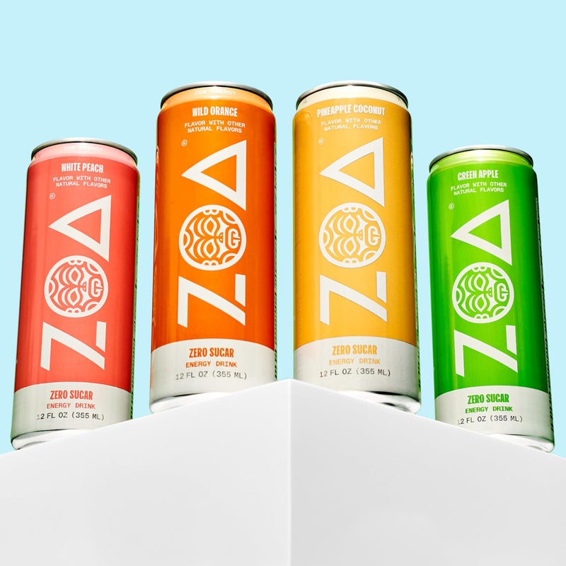 ZOA Zero Sugar Energy Drinks, Remix Variety Pack - Sugar Free with Electrolytes, Healthy Vitamin C, Amino Acids, Essential B-Vitamins, and Caffeine from Green Tea - 12 Fl Oz (Pack of 12) - Image 5